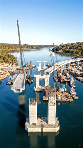 How to make flyover bridge in water