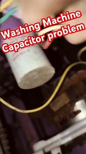 🔥🔥 Washing Machine Capacitor problem।। How to find problem washing machine।। #shortsfeed #shorts