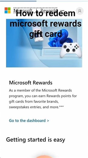 how to redeem microsoft rewards gift card