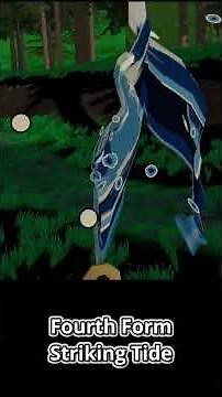 Demon Slayer XR - Water Breathing forms 1, 2, 4, 6 and 8 #demonslayer #xr #water #breathing #anime