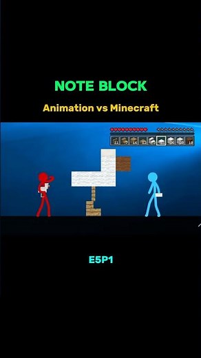 Note Block E5P1 | Animation vs Minecraft | #minecraft #animation @alanbecker⁩