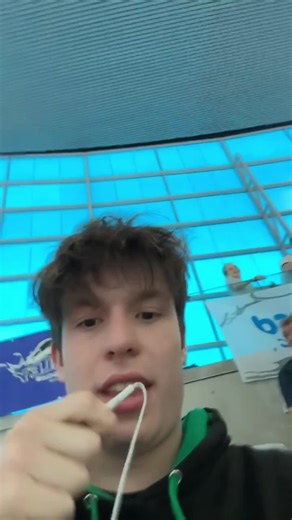 pre race predictions with calli #fyp #kents #swimming #seal #flamingo