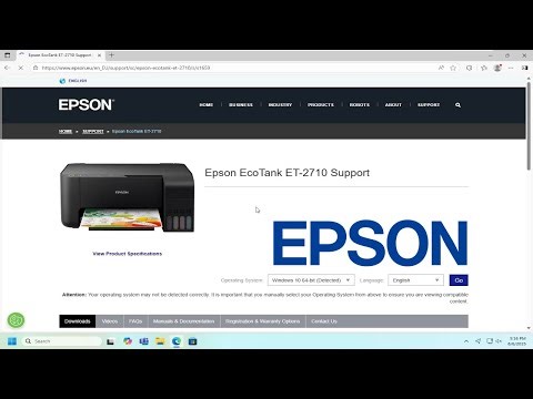 How To Install and Setup Epson EcoTank ET-2710 Printer [Guide]