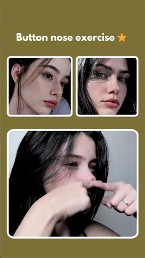 Button nose exercise