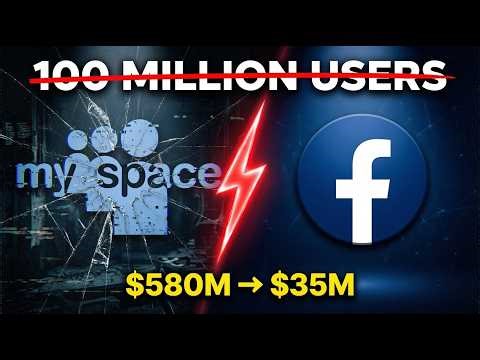Myspace's BIG Mistake 100 Million Users Couldn't Save It