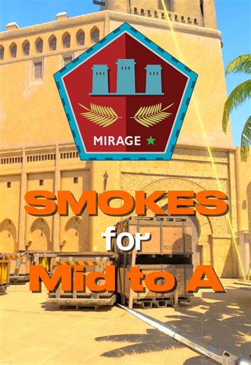 Effective Smoke Utility for Mirage in CS2