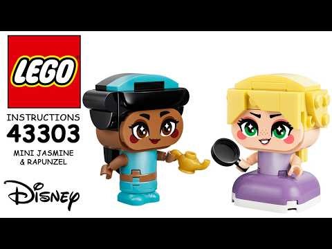 How to build LEGO Disney 43303 - Mini Jasmine & Rapunzel (Step-by-Step Tutorial)