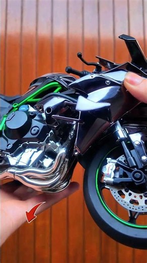 The Coolest Ninja H2 Diecast Motorcycle