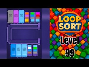 Loop Sort Level 99 Hard level Walkthrough Solution