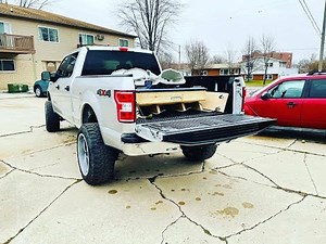 Ice Fishing. Custom Built DIY Ice Fishing Smitty Sled! Holds Everything You Need For The Hardwater!