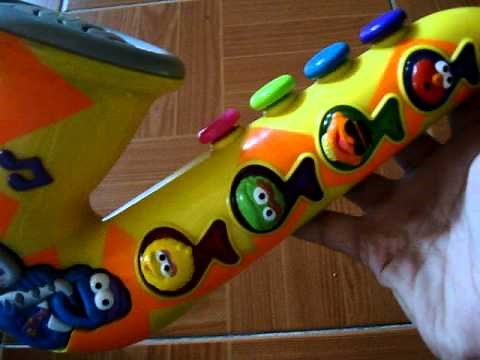 Sesame Street Elmo Cookie Monster Saxophone