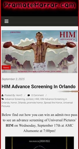 HIM Advance Screening In Orlando
