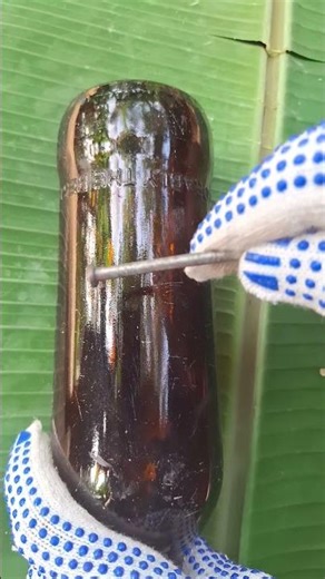 Sharp Iron Nail on Glass (Deep Tingles) 🔩🔥 #kevodra #asmrindia