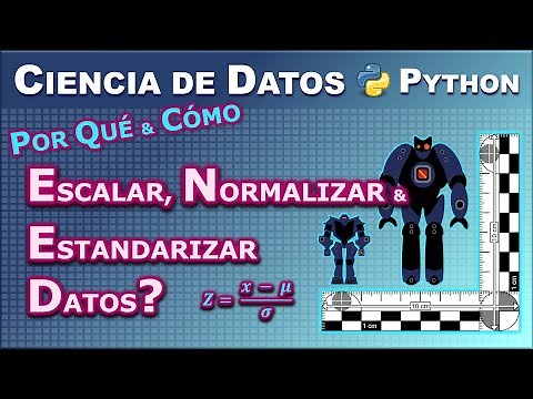 Escalamiento, Normalización y Estandarización de Datos con Python para Ciencia de Datos