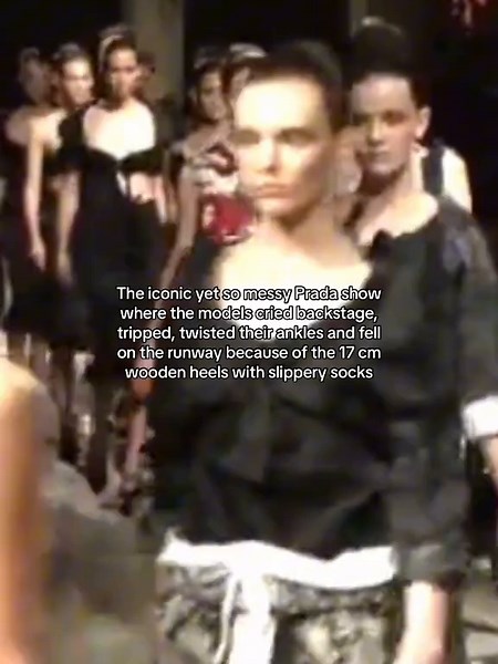 Prada Spring 2009: Iconic Model Moments and High Heels