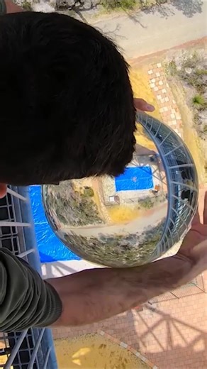 Giant Glass Ball Drop Spectacle