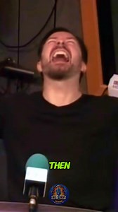 Ricky Gervais loses it over this Brian Cox impression!! 😂😅😆 #rickygervais #BrianCox #impressions #funnyreels #funnyvideos | Mic Drop Comedy