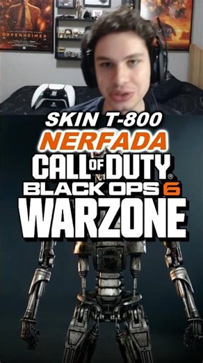 Skin do T-800 NERFADA no COD Warzone e Black Ops 6!