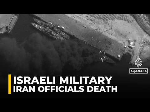 Israeli military spokesperson says seven high-ranking Iranian officials have been killed
