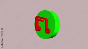 A simple, stylized audio music icon featuring a musical note inside a circular background. The note is often depicted with smooth curves, representing sound waves, conveying the essence of music .