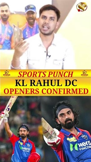 KL RAHUL DC OPENERS CONFIRMED #ipl2026 #ipl #dc #klrahul