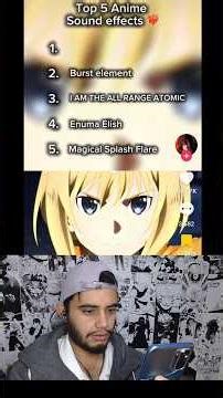 Best Anime Sound Effects🔥 #anime