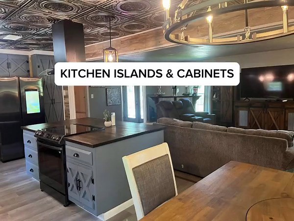 Rustic Farmhouse Pine Kitchen Cabinets: Custom Vanity or Island - Etsy