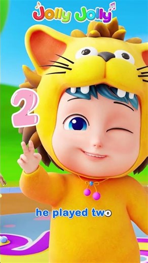 This old man he played one | Learn Numbers | Shorts | Jolly Jolly - Nursery Rhymes