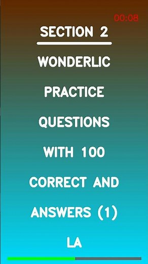 Wonderlic Practice Questions 2026 | Real Questions and Correct Answer Strategies to Boost Your Score