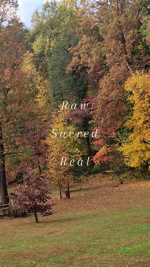 In my journey, ✨RAW️✨️ means embracing the imperfect aspects of my life, because it's often in those moments that I discover profound growth and renewal. | Raw • Sacred • Real