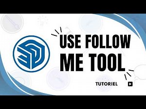 How to use follow me tool sketchup