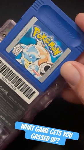 Pokémon blue for Gameboy