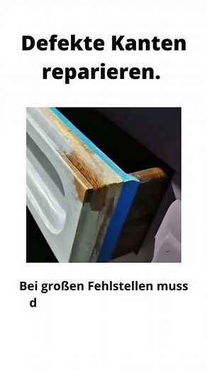 Defekte Kanten reparieren