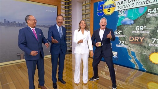 Weather outlook for 'GMA's' 50th anniversary