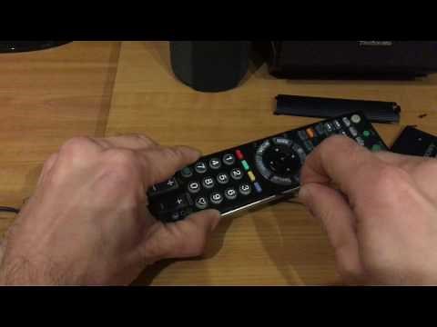 Remote control SONY RM-ED012 TV Bravia - Open