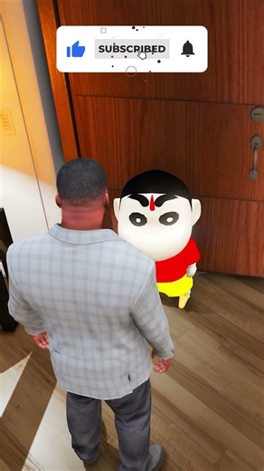 Franklin & Shinchan Attacked by Jason & Pennywise in Los Santos! 😱💀 In GTA 5 #gta5shorts #gta5