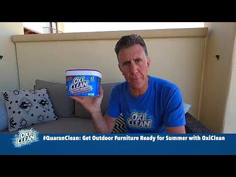 How to Clean Musty Patio Furniture with OxiClean™Eliminating Tough Odors with OxiClean