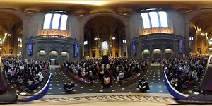 19 reactions | Here's a 360° birds-eye view of the opening procession. Click and drag the video to look around! | Liverpool John Moores University | Facebook