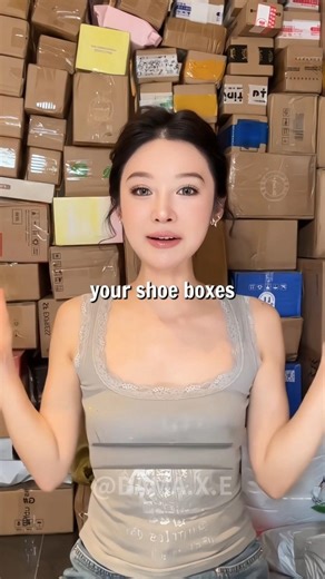 🤯Turn Your Shoe Boxes Into a Space-Saving Shoe Rack 👟