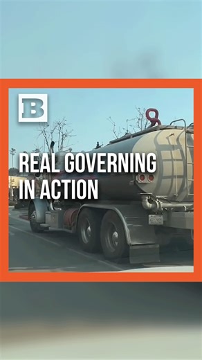 Rick Caruso, billionaire developer and owner of Palisades Village Mall in Pacific Palisades, California, hired private firefighters and deployed water tankers to shield the property from wildfire damage, while other Angelenos watched their homes and livelihoods engulfed by hellish flames under the mismanagement of Mayor Karen Bass, who they chose to lead the city over Caruso in the 2022 election. | Breitbart