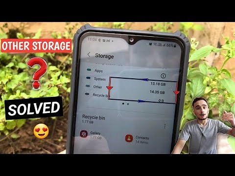 How to delete other storage in Samsung Phone⚡️