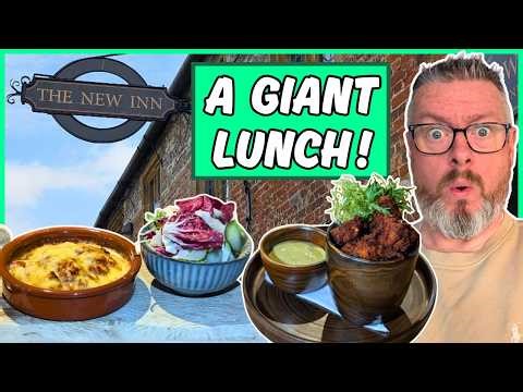 WOW! I Found A Giant Lunch In A Country Pub!