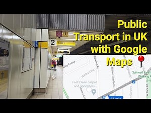 How To Use Google Maps for Bus and Train in UK🇬🇧 | Google Maps | #metro #underground #subwaysurfers