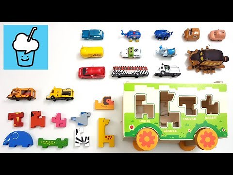 Animal vehicles collection with tomica Snoopy Toy Story voov ブーブ 変身