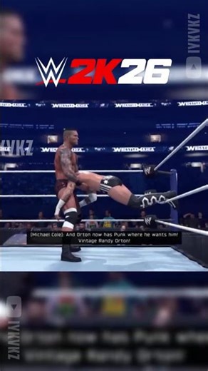 WWE 2K26 Showcase Mode Cutscene – Punk vs Orton 🔥