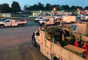 12K views · 566 reactions | AEP crews from all over are heading down or are already down to Florida to help with #HurricaneIrma | American Electric Power - AEP | Facebook