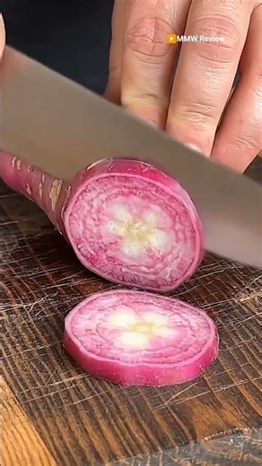 full smooth knife cutting of vegitable #satisfying #asmr