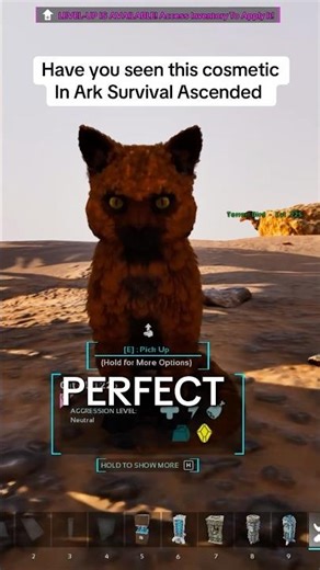 The Perfect Custom Cosmetic for your CATS in ARK