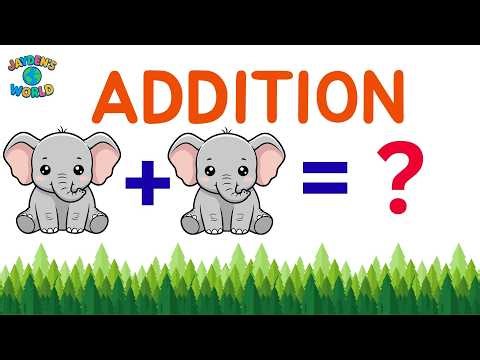 Addition for Kids 👶➕ | Easy Math for Toddlers