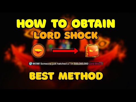 How YOU Can Obtain a LORD SHOCK in BGSI *BEST METHOD*